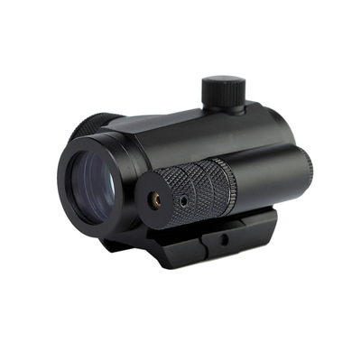 1X22mm Inner Green Red Dot Reflex Sight Dengan Red Laser Sight Pistol 2.8in 5.3oz