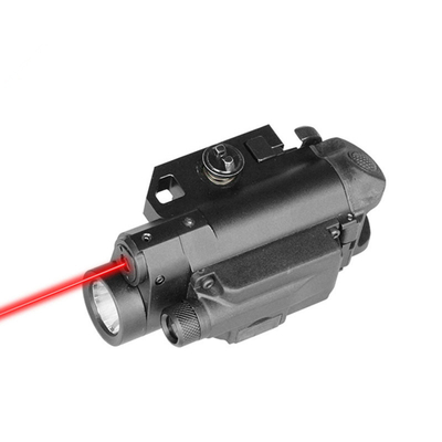 650nm Kamera Laser Merah Senter Taktis Logam 88*40*49mm