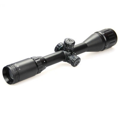 6-24X50 3 Warna Illuminated Reticle Tactical Hunting Scope Sight 680g