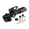 3-10x40 Lingkup Senapan Berburu Dual Illuminated Dengan Red Dot Laser Sight