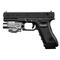 Pistol 510 Nm Senter Taktis Isi Ulang Untuk Senjata 450 Lumen 15mm Hingga 30m