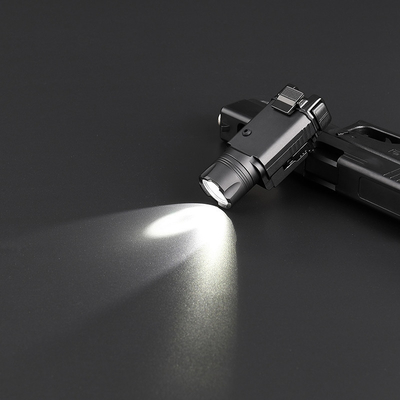 White Led 400 Lumen High Power Compact Taktis Senter Dengan Rel 20MM